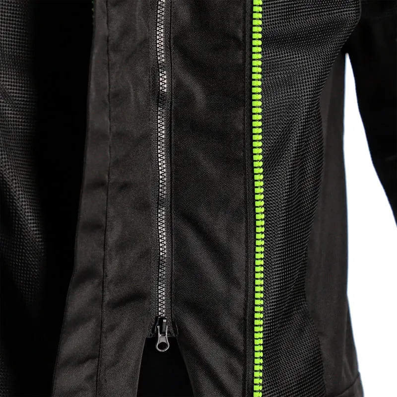 Chaqueta Acerbis CE Ramsey My Vented 2.0 Man - Negro/Amarillo