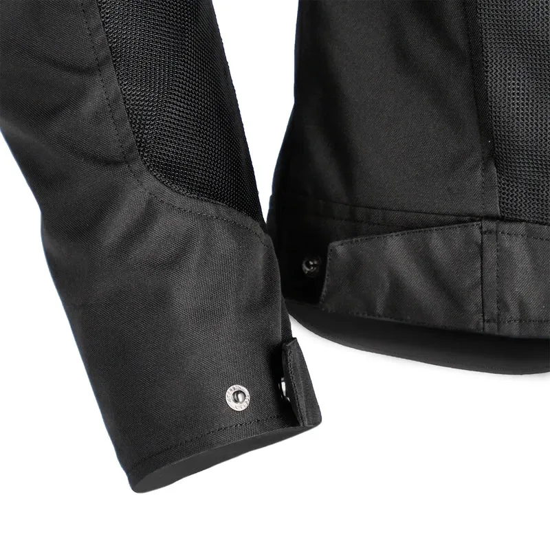 Chaqueta Acerbis CE Ramsey My Vented 2.0 Man - Negro/Rojo