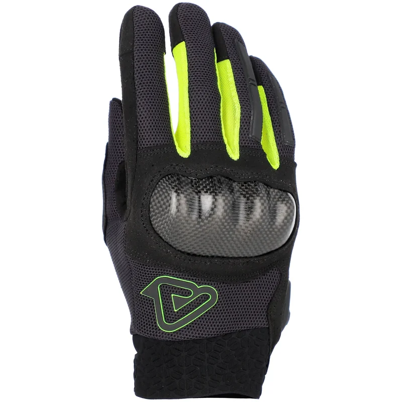 Guantes Acerbis CE Ramsey My Vented Pro Man - Negro/Amarillo