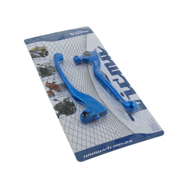 Manetas de freno ambos lados Peugeot Speedfight / Trekker freno tambor bomba AJP Vparts - azul