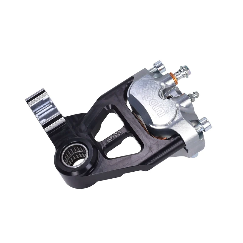 Kit étrier de frein Polini 4 pistons et siège d'essieu CNC Piaggio Zip SP