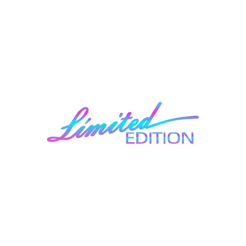 Autocollant Edition Limitée - 10x2.7CM