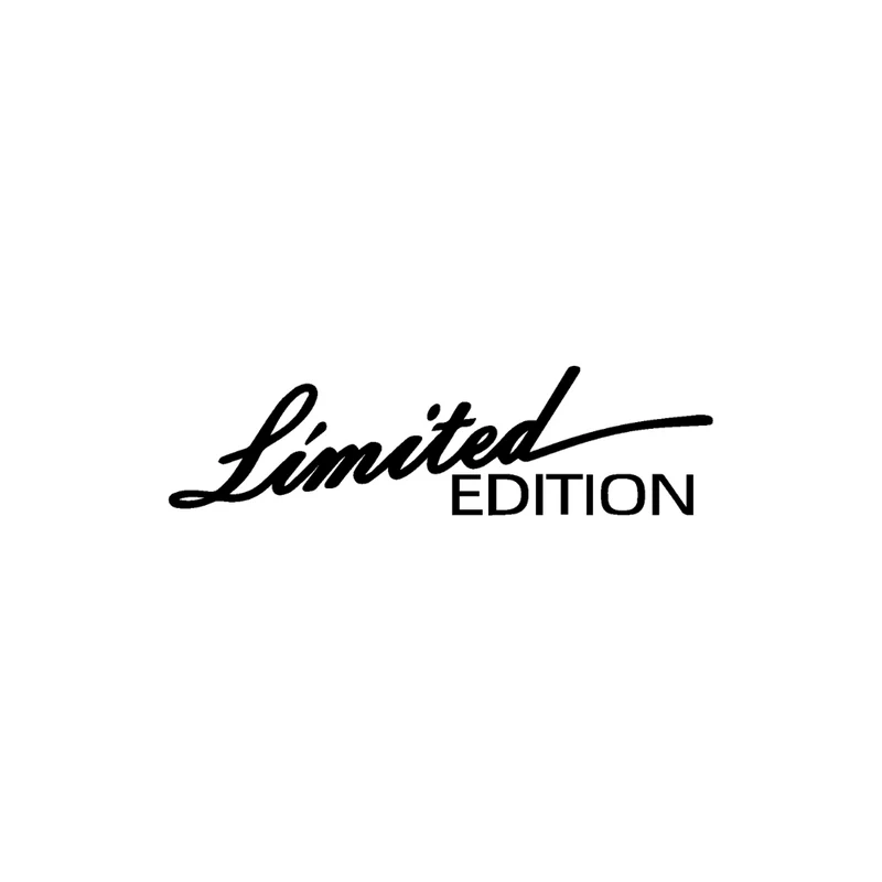 Autocollant Edition Limitée - 10x2.7CM