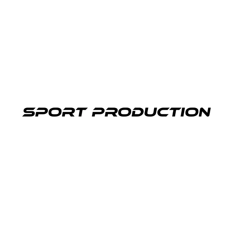 Autocollant Production Sportive - 25x1,2CM