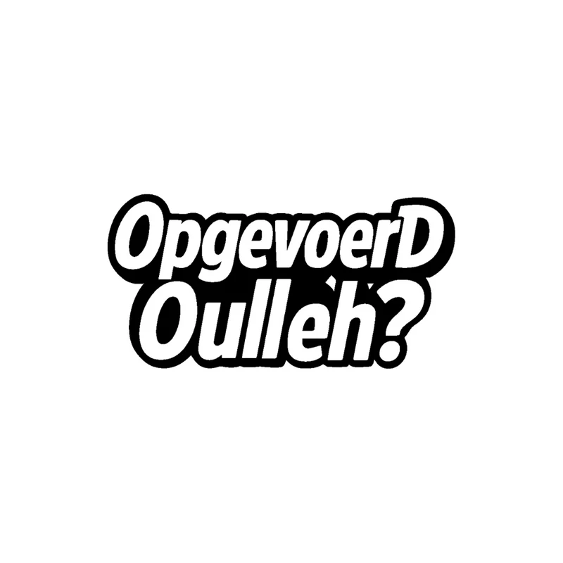 Autocollant Oulleh amélioré ? - 8x4CM