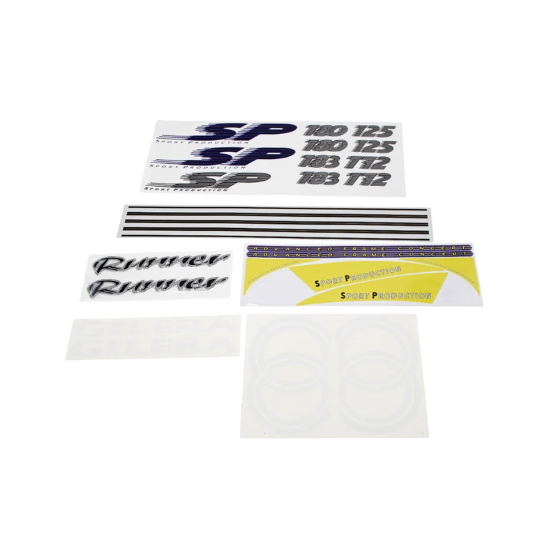 Séglage des autocollants Gilera Runner 125-180cc 2 traits SP