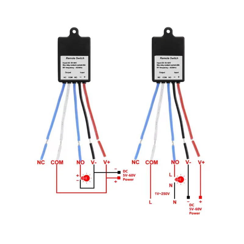 Interrupteur à distance pour ventilateur 5-60 V Gilera Runner