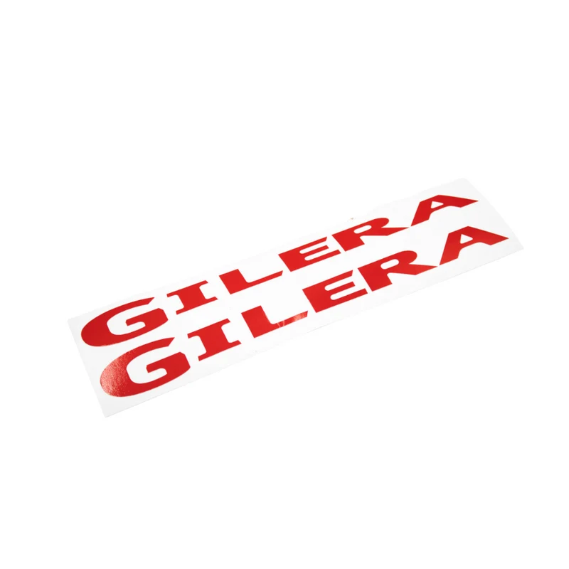 Autocollants Gilera Couverture arrière rouge Gilera Runner