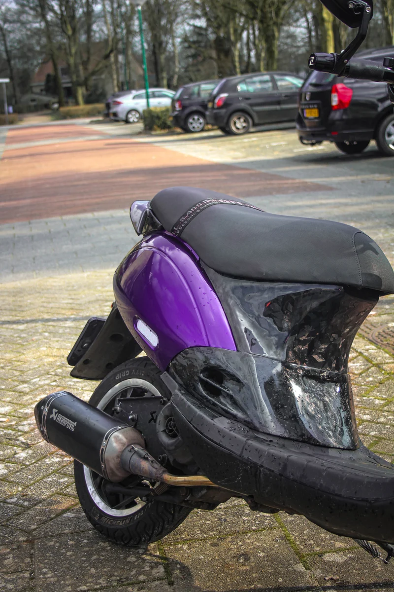 Bulle moteur Piaggio Zip Carbone Forgé