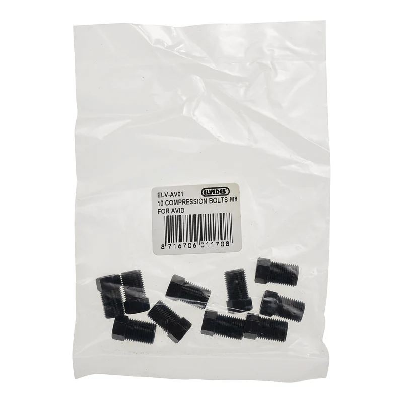 10x écrou de compression Elvedes pour Avid / SRAM durite