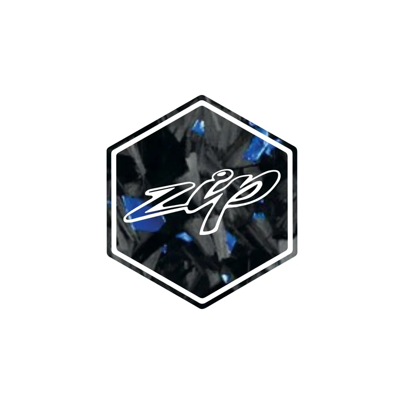 3D VoORDAPLOGO ZIP FORGED Carbone