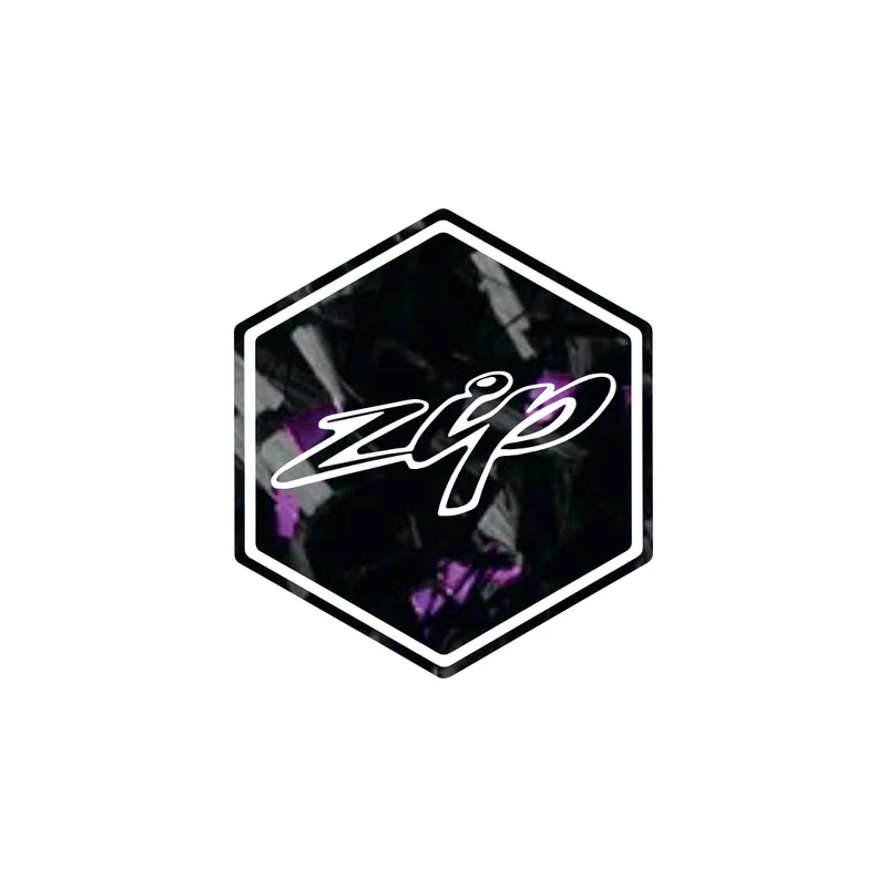3D VoORDAPLOGO ZIP FORGED Carbone