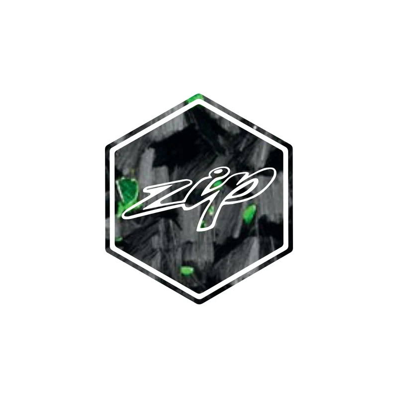 3D VoORDAPLOGO ZIP FORGED Carbone