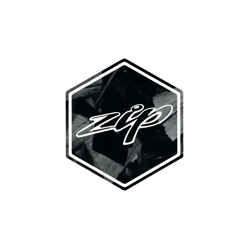 3D VoORDAPLOGO ZIP FORGED Carbone