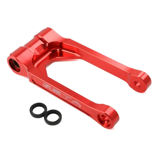 Bieletas amortiguador Honda CRF 1000 L 16-19 -30mm Zeta Racing - rojo