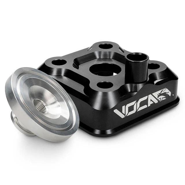 Culata modular VOCA Race Head 46mm, Yamaha DT LC/D - negro