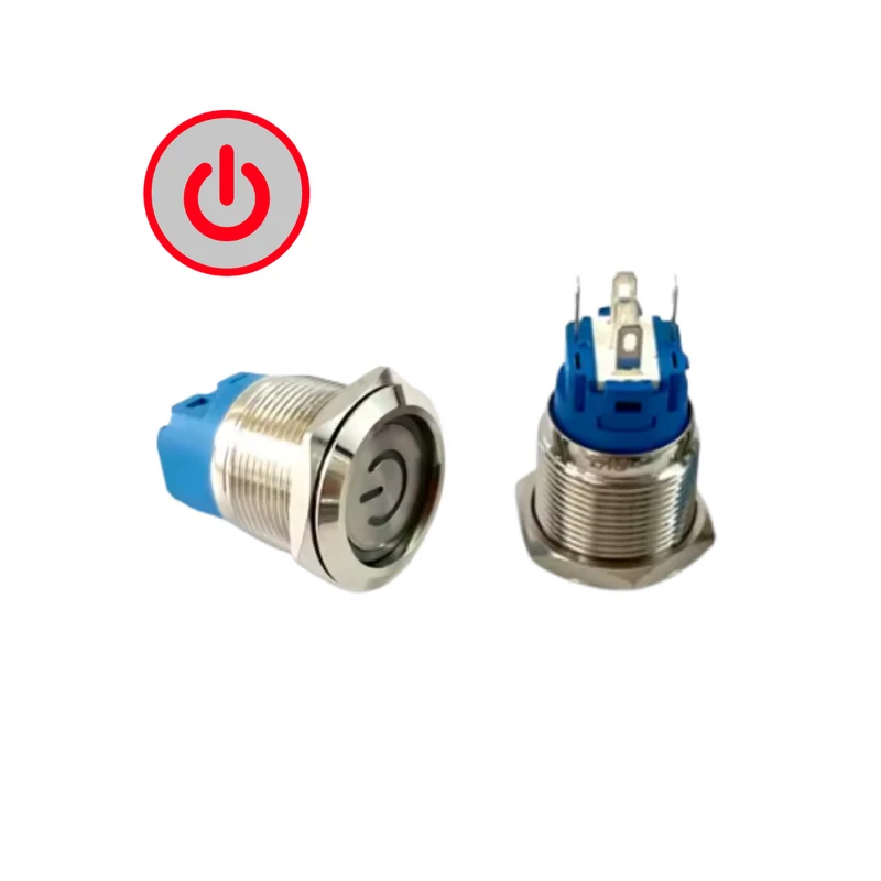 Bouton interrupteur universel 12V 19MM