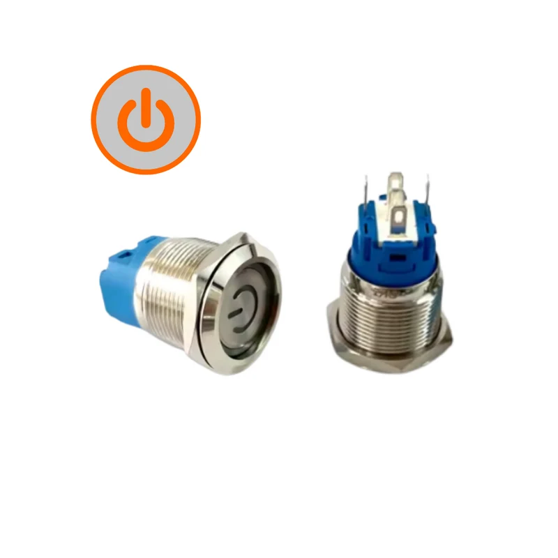 Bouton interrupteur universel 12V 19MM