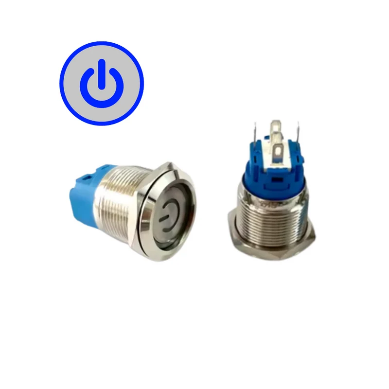 Bouton interrupteur universel 12V 19MM