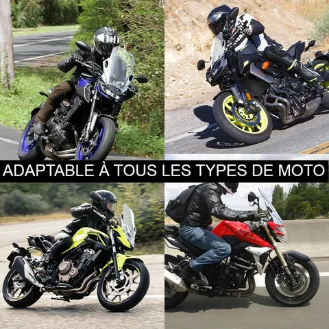 Bulle moto universelle + Saute vent