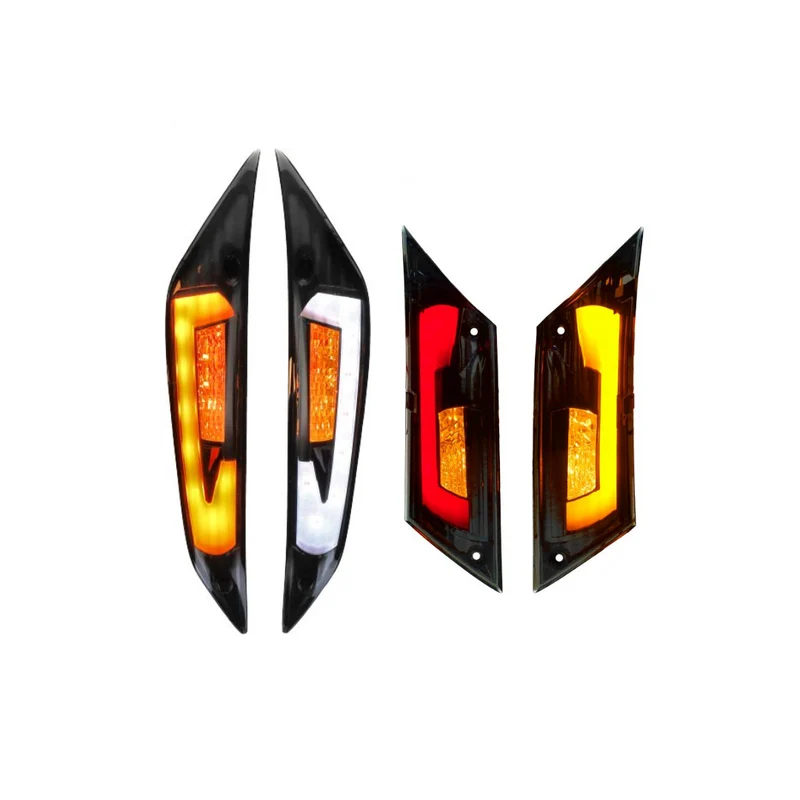 Power1 LED Zip Avant/Arrière Titanium Matrix