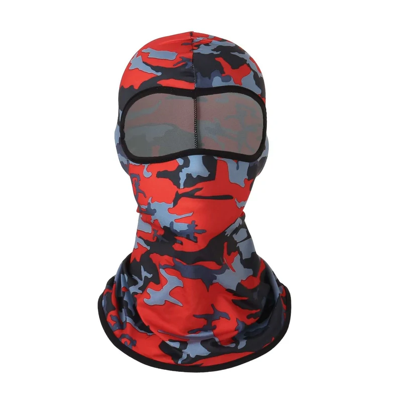 Cagoule Camo Rouge