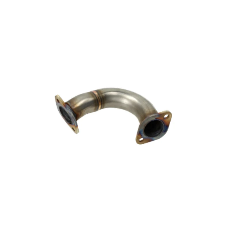 Coude d'échappement TurboKit en acier inoxydable RVS Piaggio / Gilera 125-180cc 2 temps