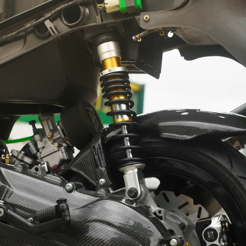 Amortisseur arrière YSS 285MM Gaz Série E Piaggio / Gilera 2-4 Tact