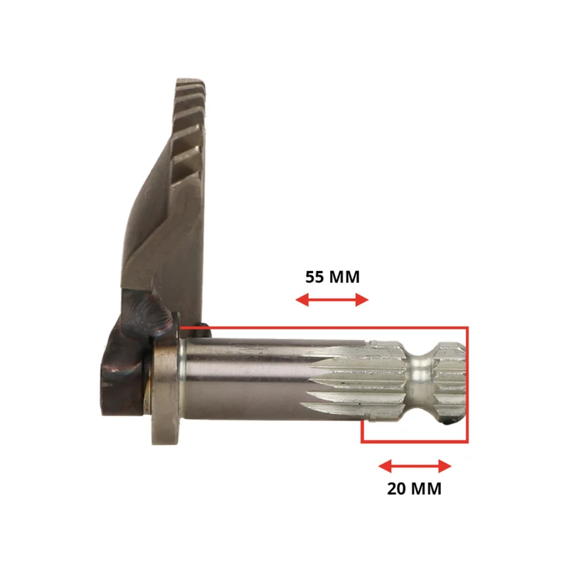Axe de kick Piaggio / Gilera 125-180cc 2 Temps
