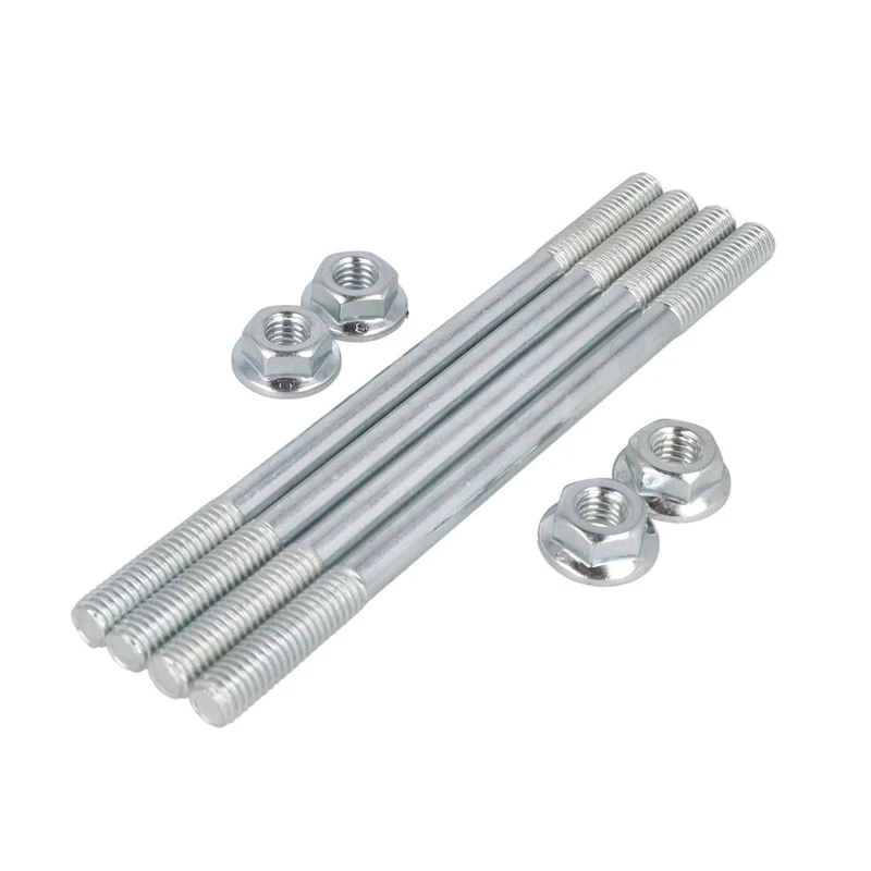Jeu de goujons de cylindre M6x107mm Piaggio / Gilera 2-4 temps