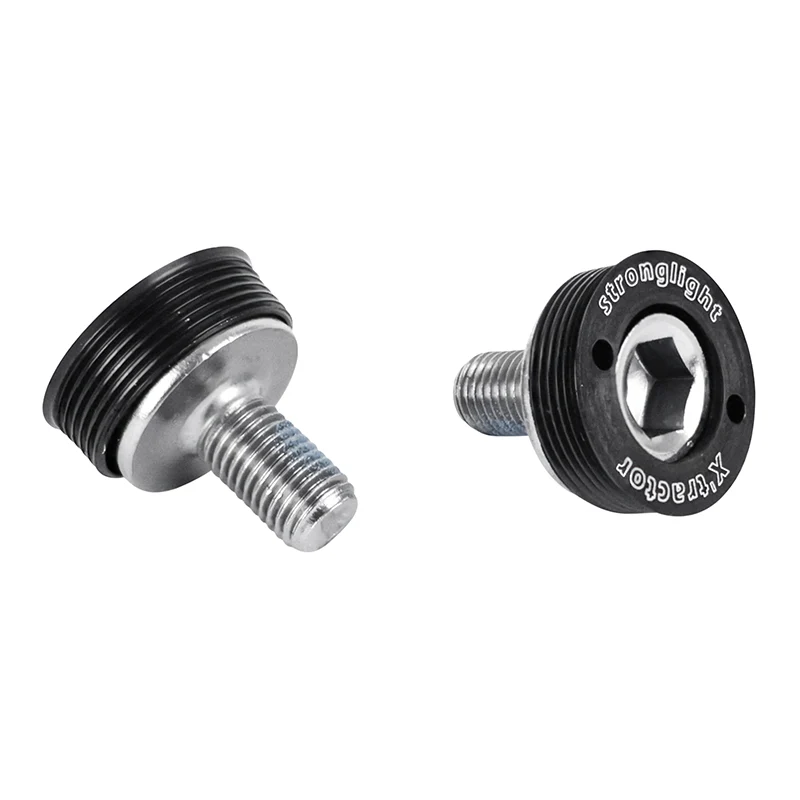 Vis De Boîtier De Pédalier Stronglight Compatible Fission (Vendu A La Paire Sur Carte)