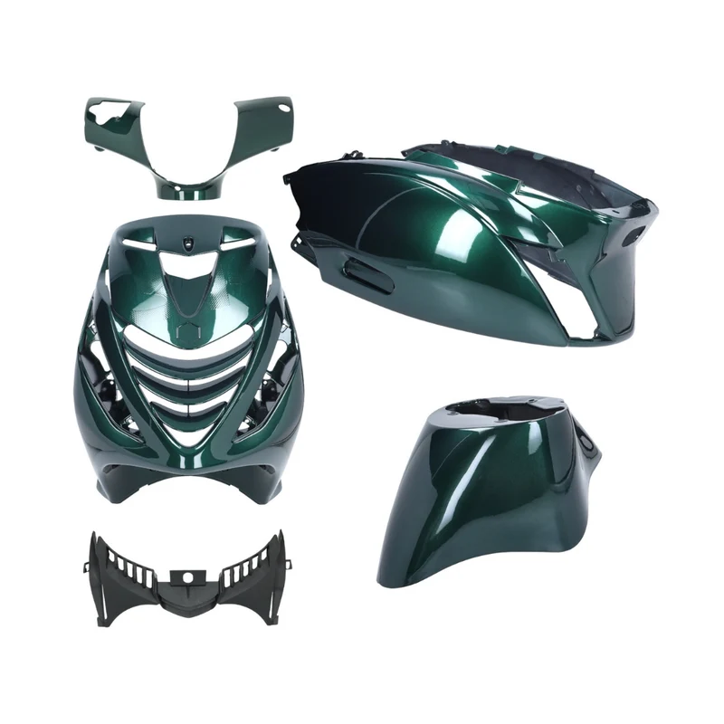 Ensemble de coques SP Piaggio Zip Vert Jaguar