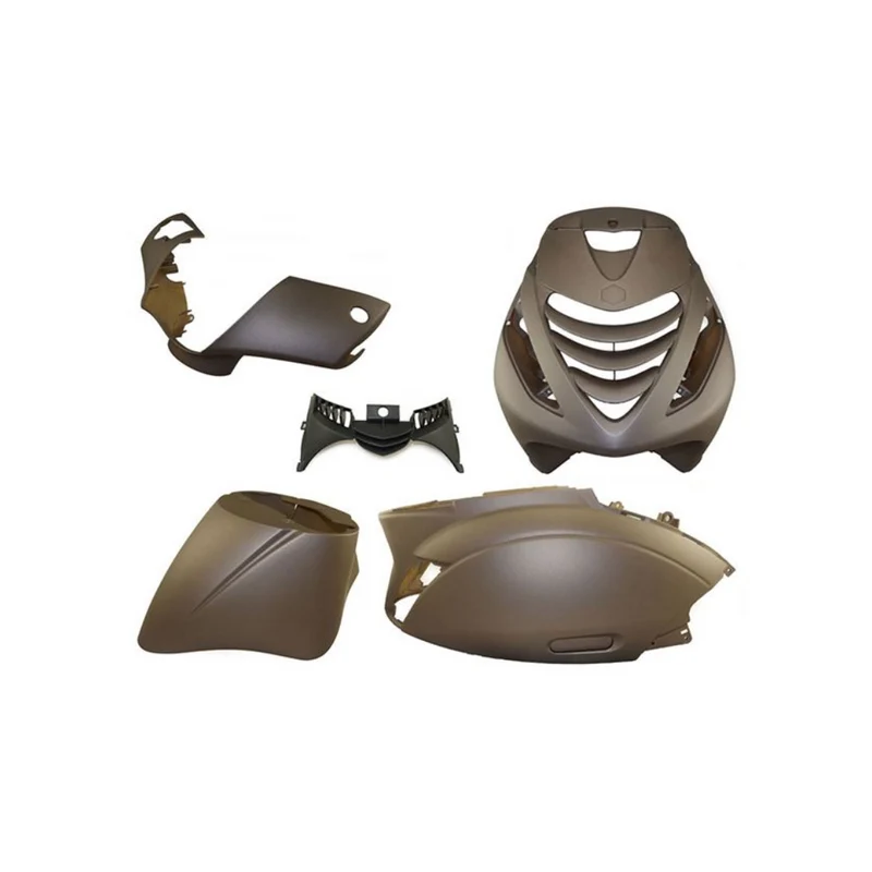 Kit de carrosserie SP Piaggio Zip Marron Mat