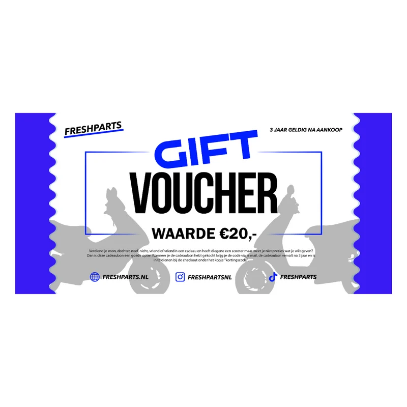 Chèque Cadeau Pièces Fraîches