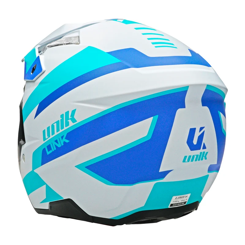 Casco Unik Link DV Blueza - Gris/Azul