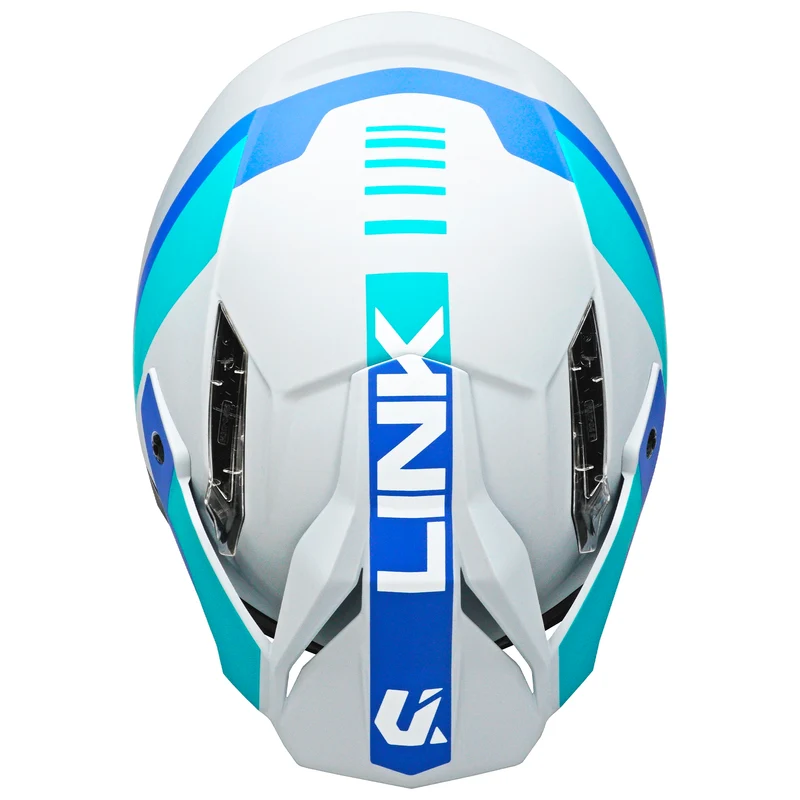 Casco Unik Link DV Blueza - Gris/Azul