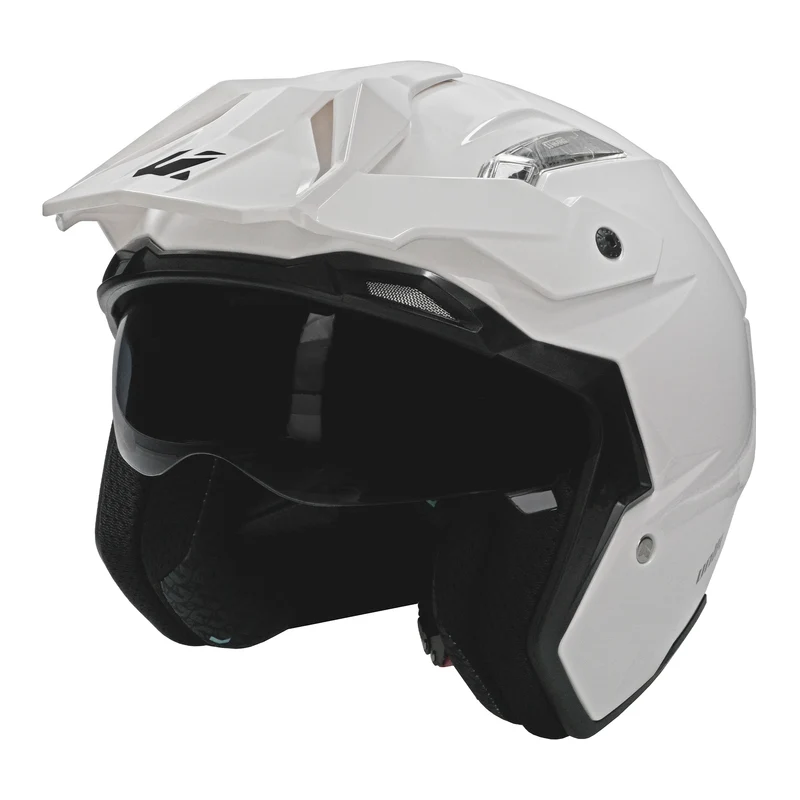 Casco Unik Link DV Solid - Blanco Brillo