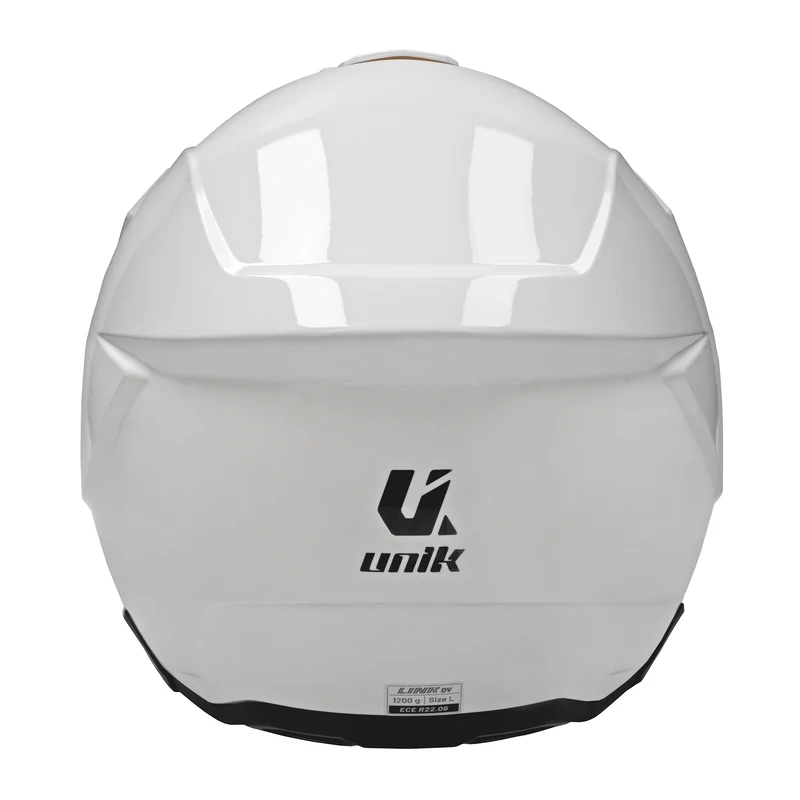 Casco Unik Link DV Solid - Blanco Brillo