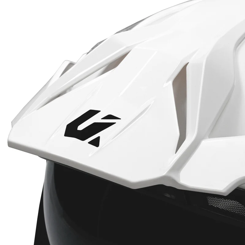 Casco Unik Link DV Solid - Blanco Brillo