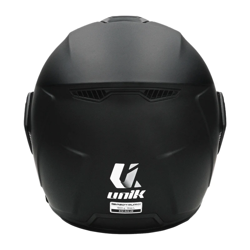 Casco Unik Spectrum DV Solid - Negro Mate