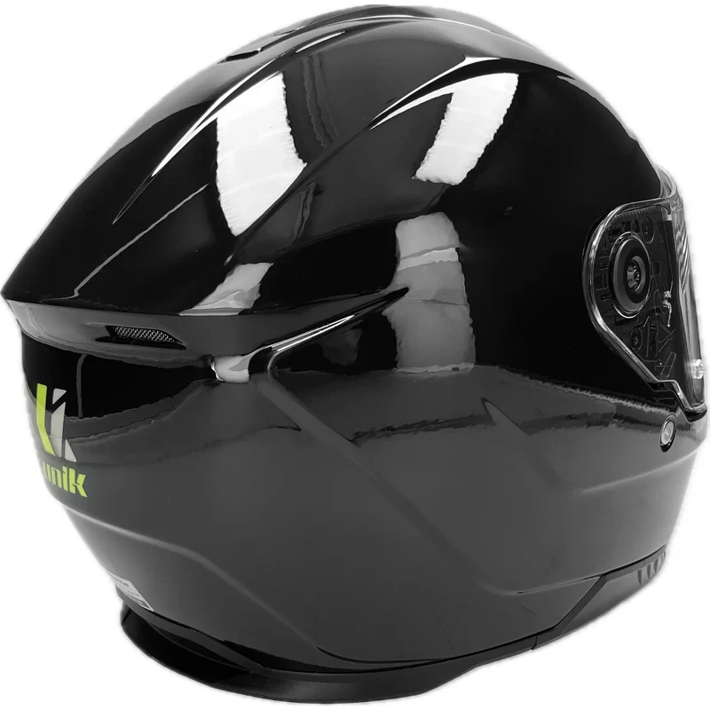 Casco Unik Ultra Solid - Negro Brillo
