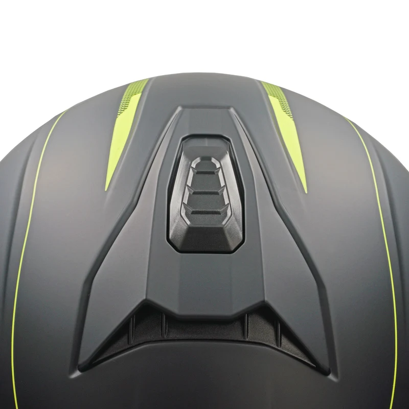 Casco Unik Ultra DV Microdot - Negro/Amarillo