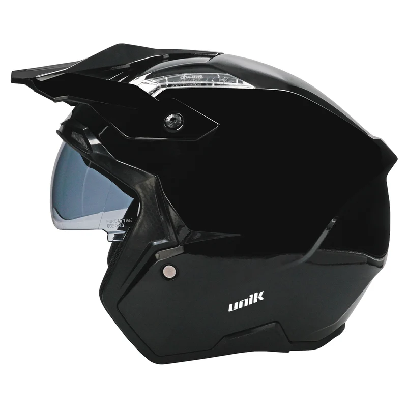 Casco Unik Link DV Solid - Negro Brillo