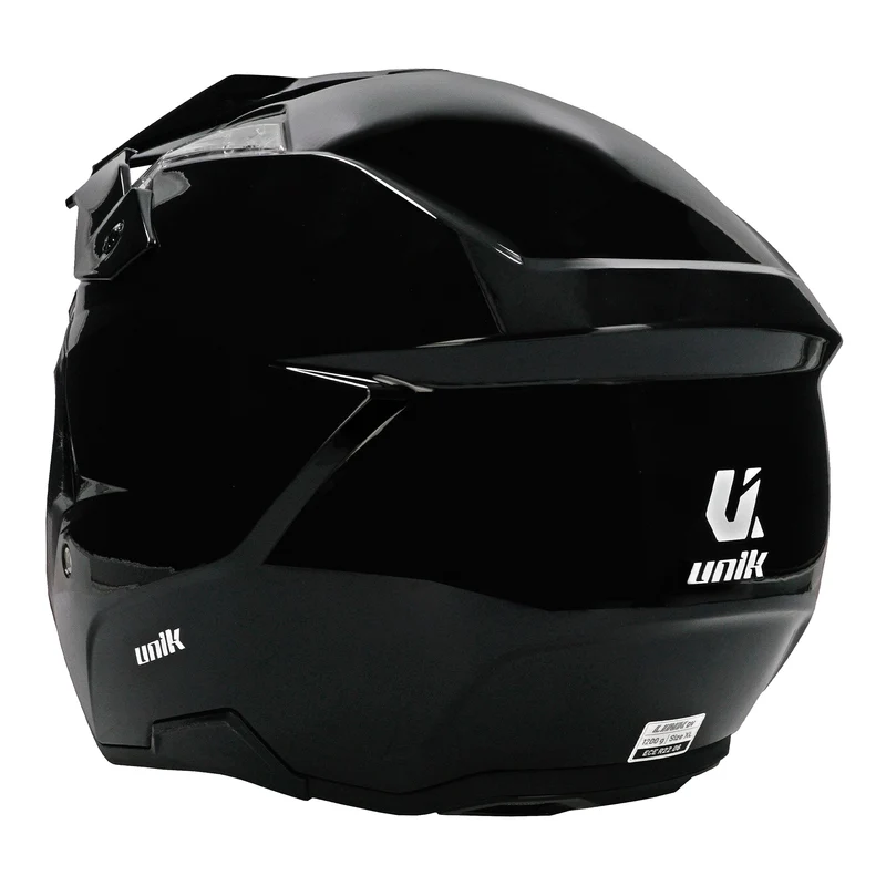Casco Unik Link DV Solid - Negro Brillo