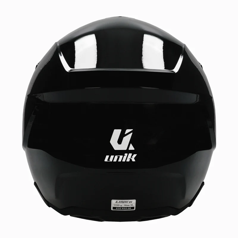Casco Unik Link DV Solid - Negro Brillo