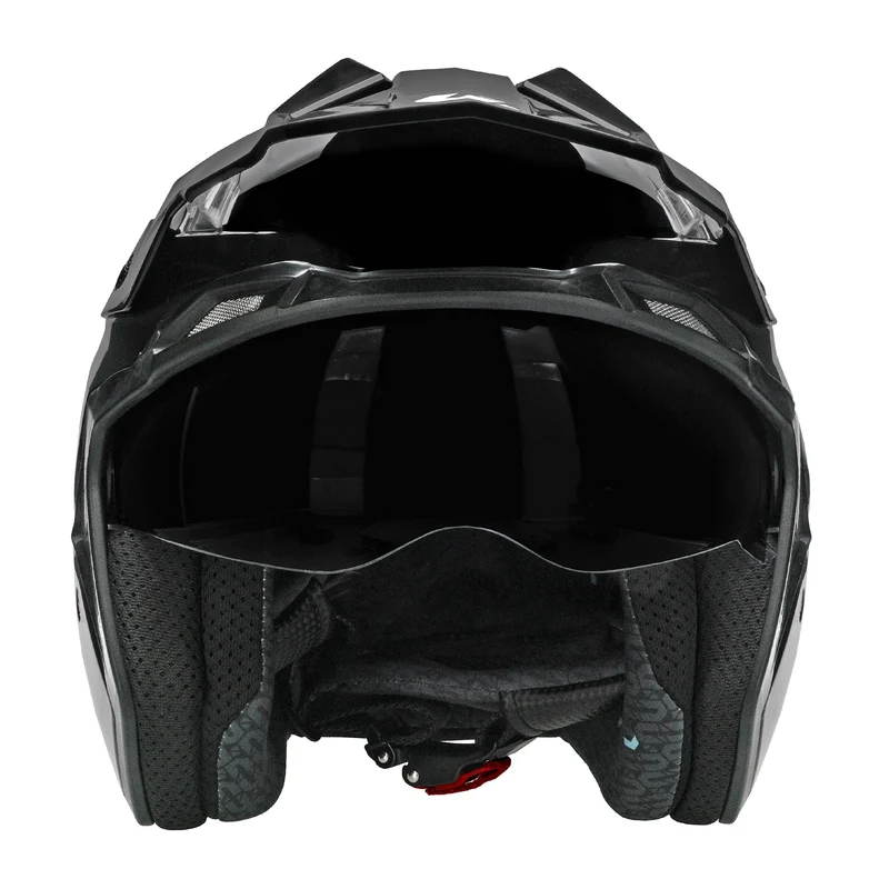 Casco Unik Link DV Solid - Negro Brillo