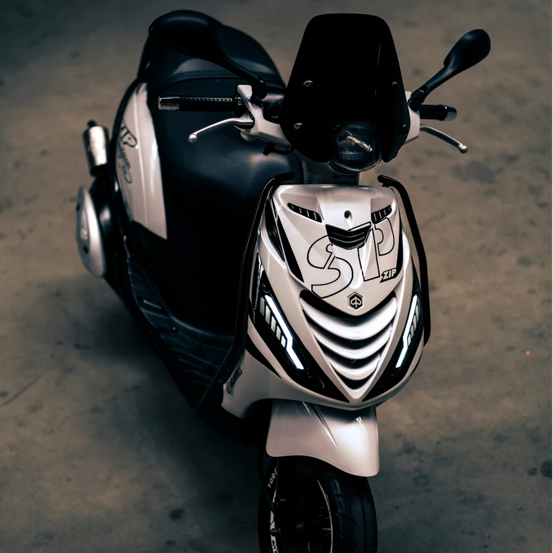 SP Carrosserie Piaggio Zip Blanc Perle