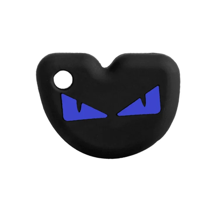 Porte-clés Angry Eyes Bleu