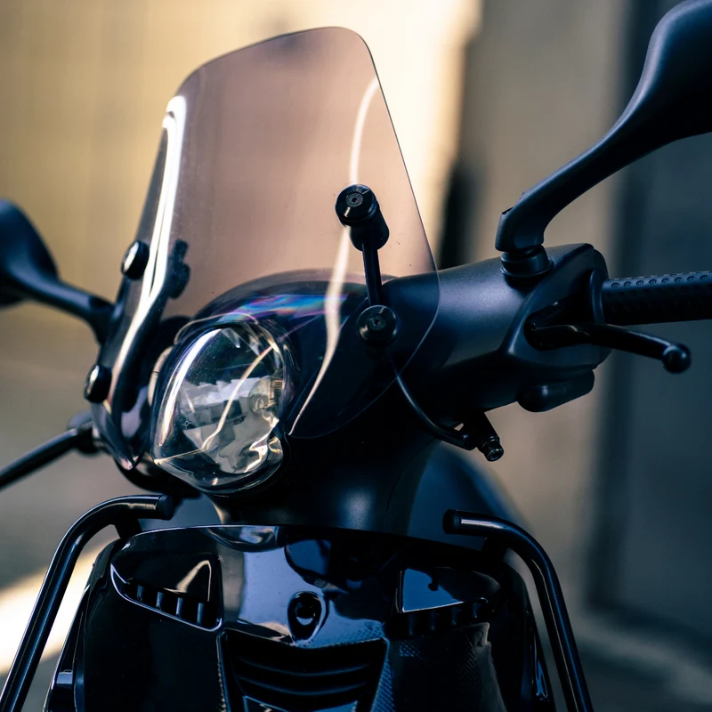 Pare-brise bas Piaggio Zip Fumé