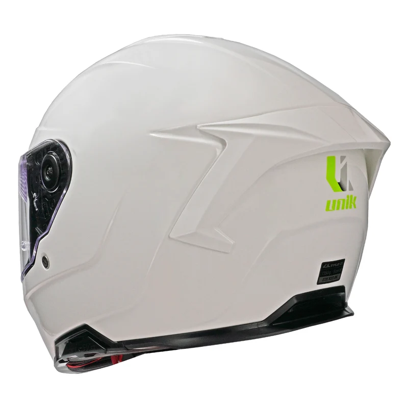 Casco Unik Ultra DV Solid - Blanco Brillo